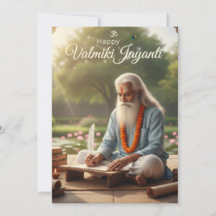 Invitation célébration de la jayanti de Valmiki