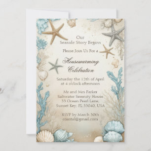 Invitation Célébration de la pendaison de crémaillère dans un