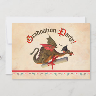 Invitation Célébration de la remise des diplômes du dragon