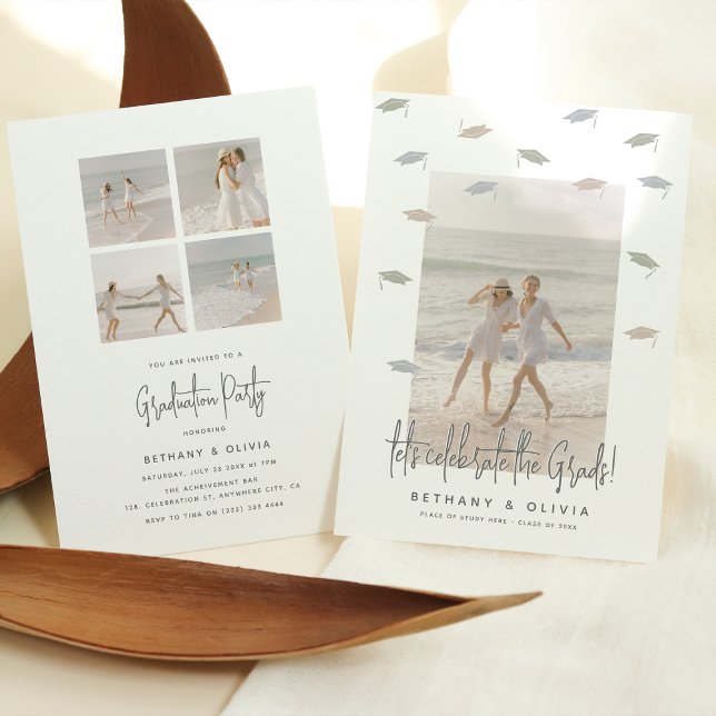 Invitation Célébration de l'obtention d'un diplôme d'études s (Créateur téléchargé)