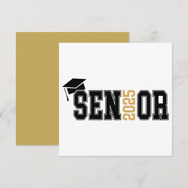 Invitation Célébration des diplômes 2025 (Devant / Derrière)