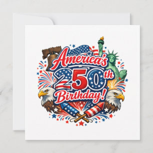 Invitation Célébration du 250e anniversaire des Amériques le