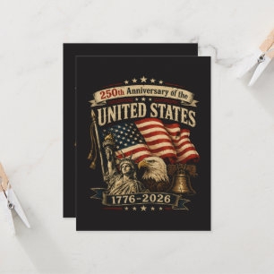 Invitation Célébration du 250e anniversaire des États-Unis