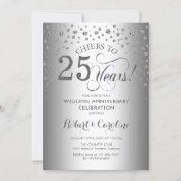 Célébration du 25e anniversaire - Argent