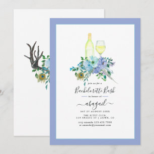 Invitation Célébration du Boho Wine Bachelorette