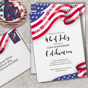Invitation Célébration du semiquincentenaire du 4 juillet