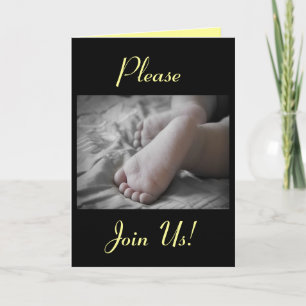 Invitation Célébration d'une Baptême sainte fille ou garçon V