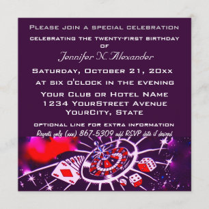 Invitation Célébration spéciale d'anniversaire