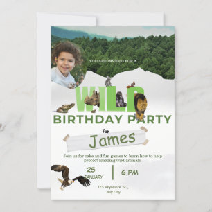 Invitation célébration spéciale d'anniversaire d'adoption sau