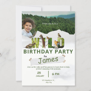 Invitation célébration spéciale d'anniversaire d'adoption sau