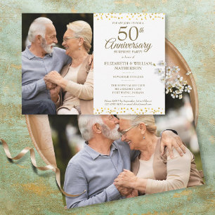Invitation Célébration surprise des 50 ans de mariage 2 Photo