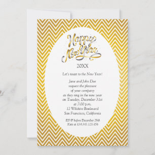 Invitation Célébrations du Nouvel An