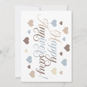 Invitation Célébrer l'amour : Joyeux Anniversaire de Mariage