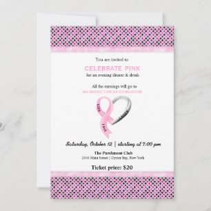Invitation Célébrer l'événement Rose