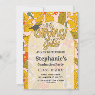 Invitation Célébrez en style ! Diplôme super Boho