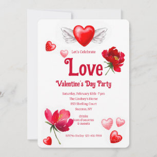 Invitation Célébrez l'amour