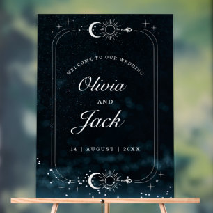 Invitation céleste du Mariage de nuit étoilé, Gala