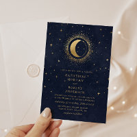 Celestial Midnight Stars Budget Mariage photo