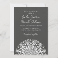 Cendres de Charbon de Bois Mandala Abstrait de Mar
