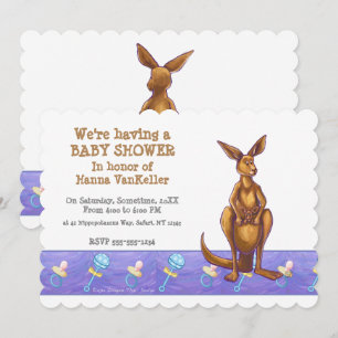 Invitation Centre du parti Kangaroo