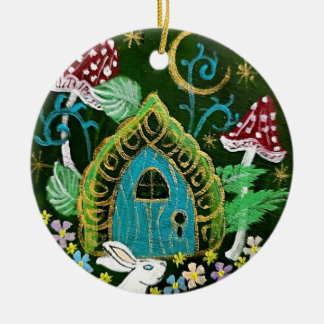 Invitation Ceramic Round Ornament