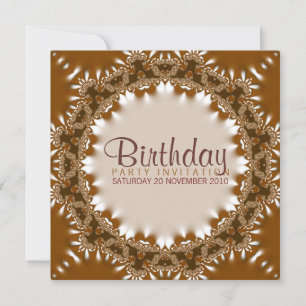 Invitation Cercle de célébration Toutes les occasions Invitat