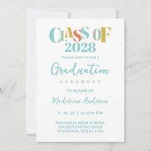 Cérémonie de remise des diplômes rétro