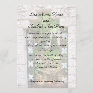 Invitation Cérémonie d'engagement de centre d'art de Maitland