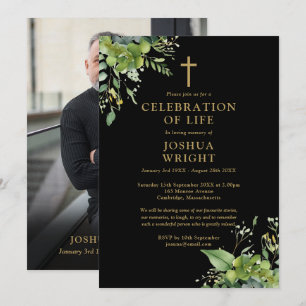 Invitation Cérémonie funéraire du Mémorial Christian Greenery