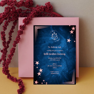 Invitation Cérémonie Haldi Kumkum