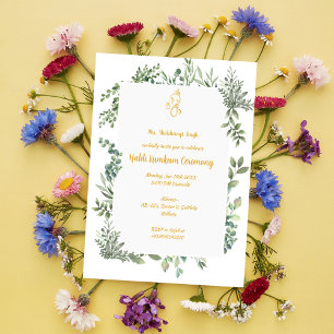 Invitation Cérémonie Haldi Kumkum