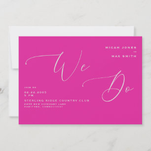 Invitation Cerise Nous N'avons Pas De Parents Mariage