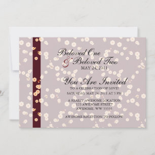 Invitation Cerisiers Japonais en Fleurs