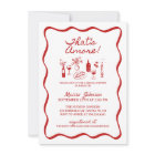 C'est Amore Italie Wavy Border Fête des mariées