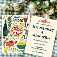 C'est Amore Italien Fiançailles de nourriture douc