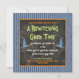 Invitation C'est cette sorcière de l'année d'Halloween sorciè