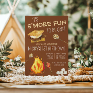Invitation C'est encore plus amusant d'être UN ! Fête d'anniv