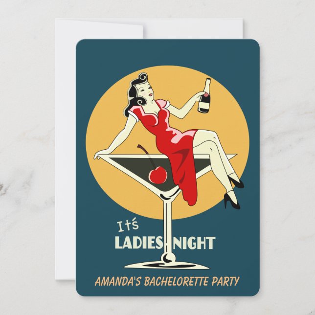 Invitation C'est la nuit des dames (Devant)