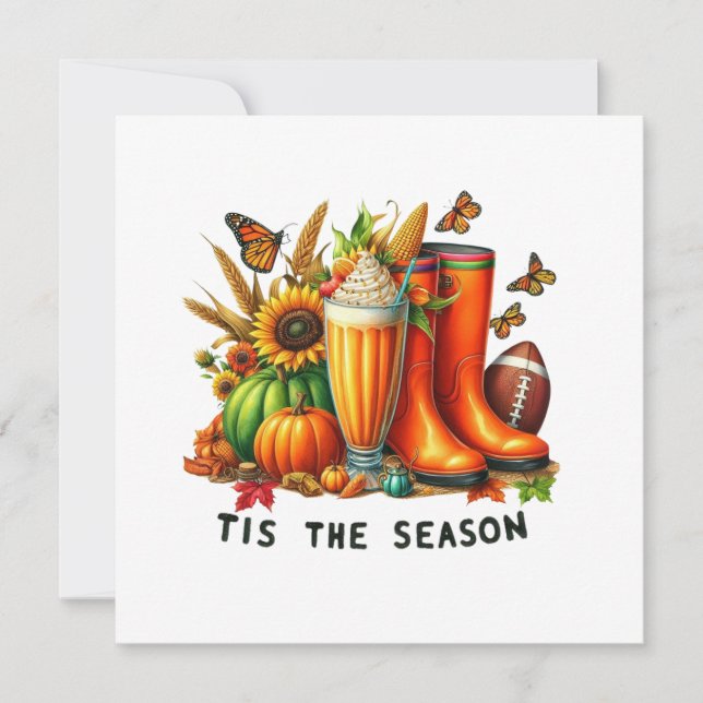 Invitation C'est la saison (Devant)