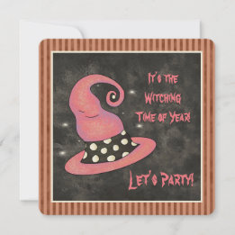 Invitation C'est la sorcière de l'année Halloween sorcière