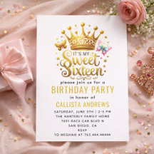 c'est mon anniversaire sweet sixteen 16 ans
