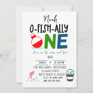 Invitation C'est O-Fish-Ally One, 1er anniversaire