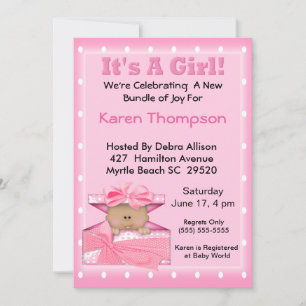 Invitation C'est un Baby shower afro-américain