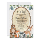 C'est un baby shower de forêt de petits amis