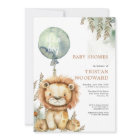 C'est un Baby shower de Lion à Balloon Garçon