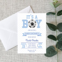 C'est un garçon ! Baby shower de balle de football