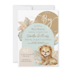 C'est un garçon Safari Thème Lion Baby shower