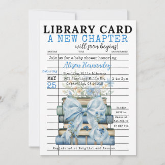 Invitation C'est un GARÇON ! Un Nouveau Chapitre Commence Inv