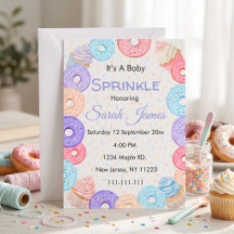 C'est une Baby Sprinkle Fête de bébé casual