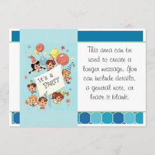 Invitation C'est une fête